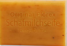 Schafmilchseife eckig 100g, Ringelblume