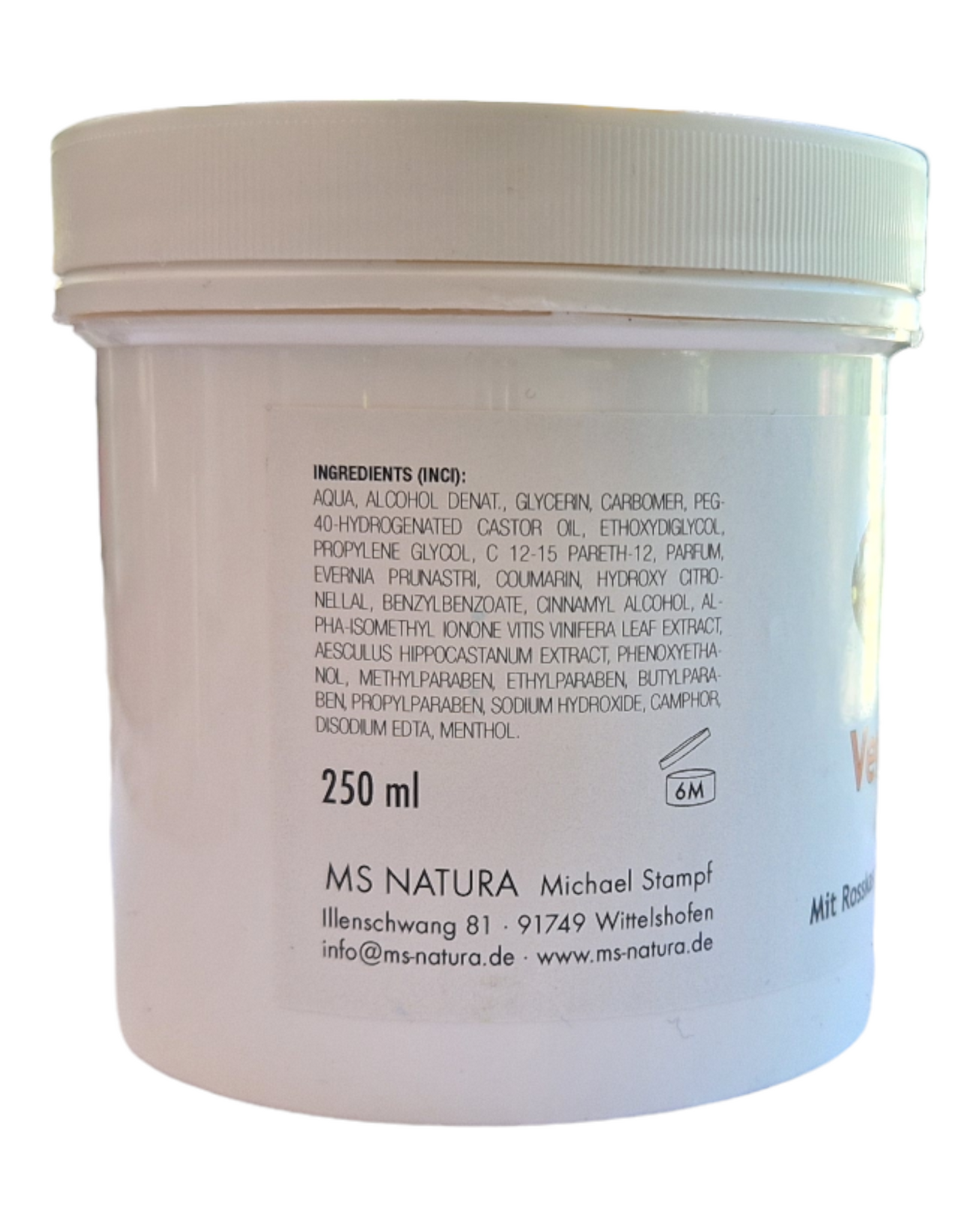 Venengel mit Rosskastanie und Weinlaub 250 ml