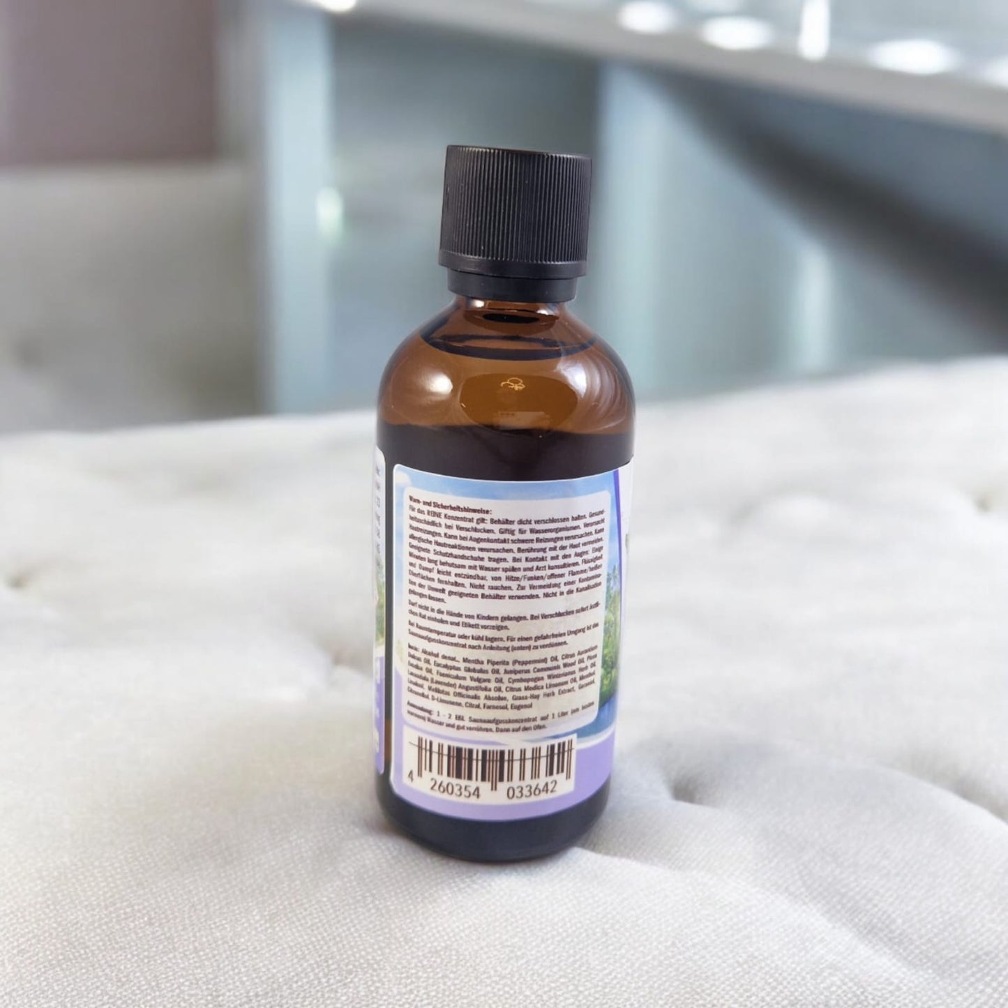 Sauna Konzentrat Heublume 100ml in der Glasflasche