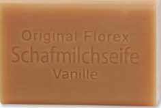 Schafmilchseife eckig 100g,Vanille