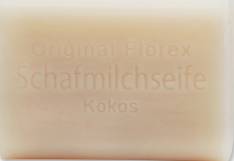 Schafmilchseife eckig 100g, Kokos