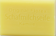 Schafmilchseife eckig 100g, Kamille