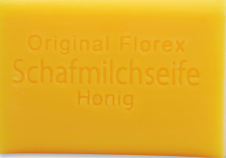Schafmilchseife eckig 100g, Honig