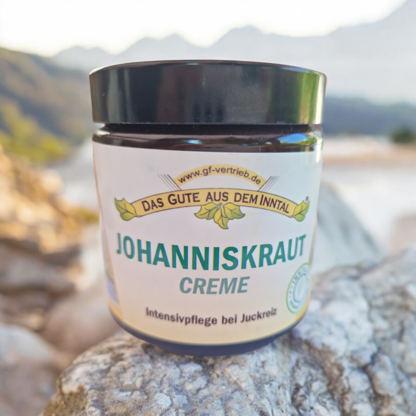 Johanniskraut Creme 110 ml im Glastiegel
