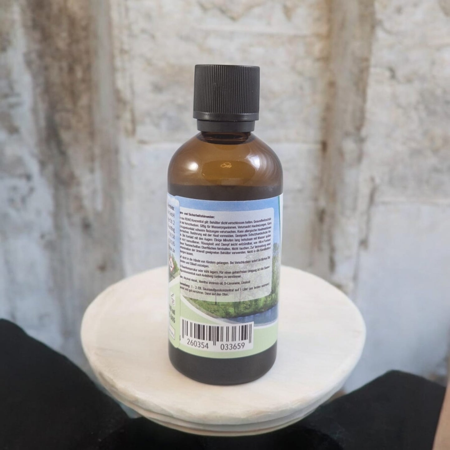 Sauna Konzentrat Japanische Minze 100ml in der Glasflasche