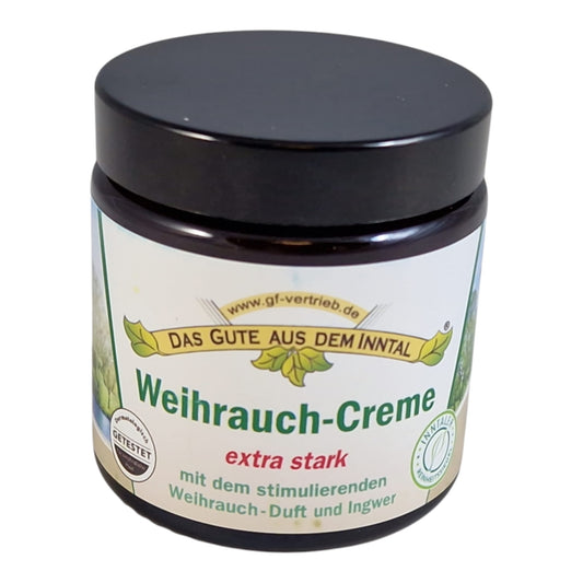 Weihrauch-Creme extra stark 110ml im Glastiegel