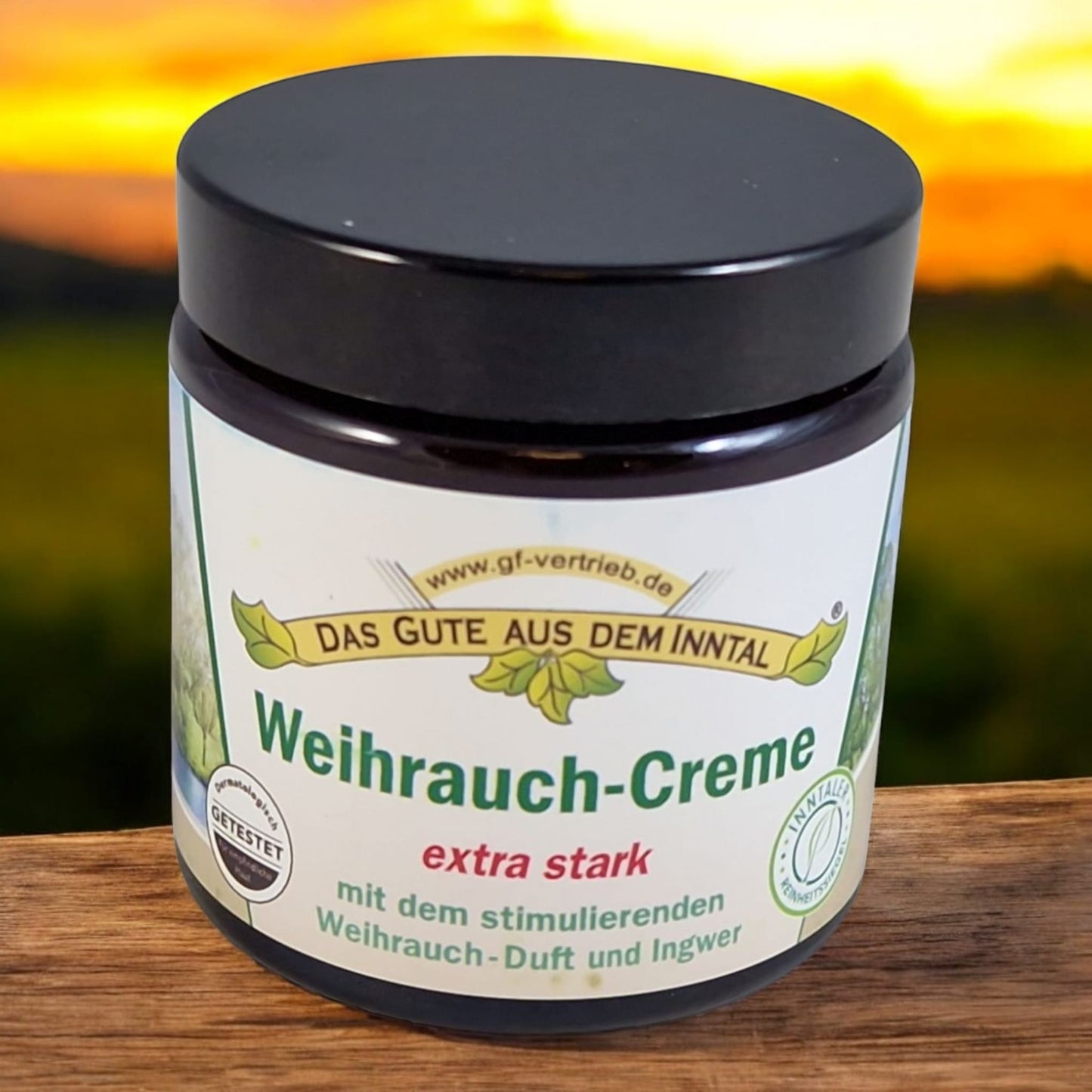 Weihrauch-Creme extra stark 110ml im Glastiegel